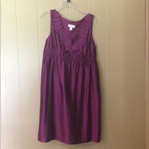 Ann Taylor LOFT magenta dress